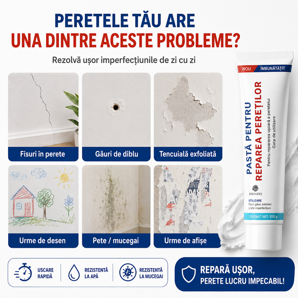 ReparaFix™ – Soluție pentru găuri și fisuri